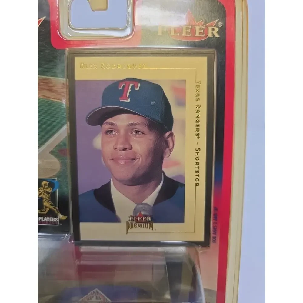 Lot 4 Fleer White Rose MLB Team Collectible Diecast Cars Sealed A-Rod McGwire